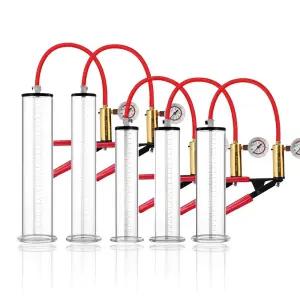 펌프 남성 확장기 기계 운동 확대 혈류 확대기 세트 수동