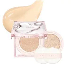 클리오 킬커버 광채 하이 글로우 쿠션 3 리넨 + 리필 BNS