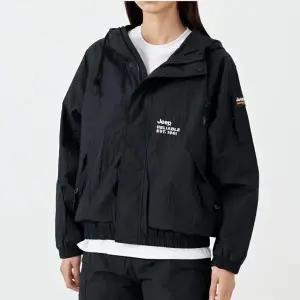 JEEP 라글란 안감메쉬 후드점퍼 JN2JPU251-블랙 (33524889)