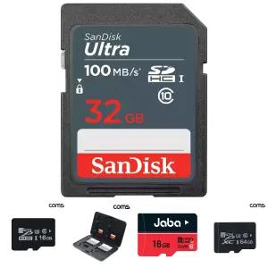 SanDisk Ultra SD 메모리 카드 (DUNR) (32GB)/카메라/네비게이션/블랙박스/드론/차량용/CCTV/마이크로/어댑