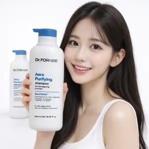 닥터포헤어 에어로 퓨리파잉 안티댄드러프 샴푸 500ml 2개 지성두피 딥클렌징 두피케어 샴푸