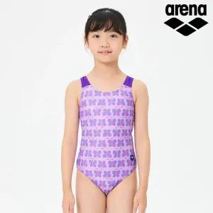 여아 플라잉붕붕 아동 스트랩홀백 원피스 수영복 퍼플 A4BG1GO03