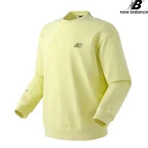 뉴발란스 NBNCA10013-BN 뉴발 피그먼트 스몰로고 남녀공용 긴팔티 맨투맨