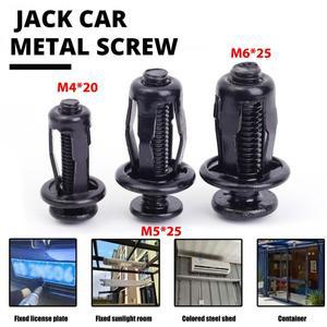 잭너트 금속 페탈 리벳 나사 볼트 확장 클램프 플러그 중공 앵커 잠금 자동차 번호판 고정 패스너