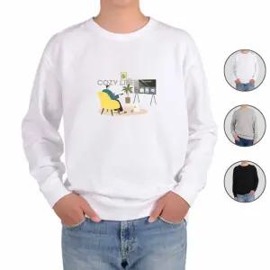 맨투맨 프린팅티셔츠 집콕 홈트 BB QVq9+6iso