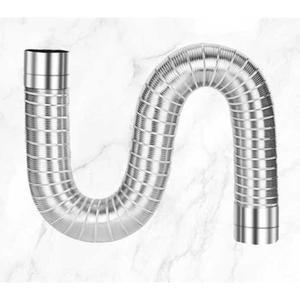 자바라 스텐 배관 호스 연통 기름 알루미늄 배기관 M 배기 보일러 관 보일러 50MM