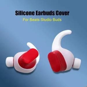 떨어지는 방진 액세서리 이어 팁 보호기 이어팁 커버 보호 캡 Beats Studio Buds 용 실리콘 이어 버드 커버