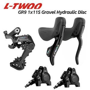 LTWOO GR9-Disc 1x11s 도로 유압  브레이크 자갈 그룹 세트 탄소 섬유 5 키트 벤치 마크 GRX