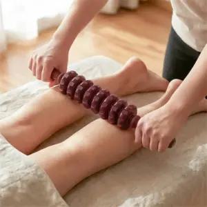 무한 원목 마사지 롤러 9롤 다리종아리마사지기