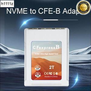 새로운 NVMe-CFExpress 어댑터 M2 M-Key - CF Type B 확장 카드 라이저 지원 PCIE4.0 2230 SSD (카메라용)