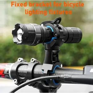 자전거정비대 거치대 수리대 1개 360 ° 자전거 손전등 홀더 U 자형 헤드 라이트 브라켓 이중 야외 사이클