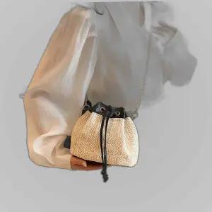 복조리 왕골 체인 버킷백 ELG-172