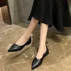 [베스트TOP100] 베이직 구두 두가지 스타일링 뾰족코 여성 뮬 블로퍼