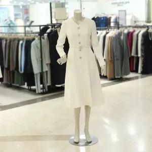 [미니멈]브이넥 플레어 원피스 MXAAWO1180M_P354801227