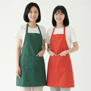 캐쉬캔버스 에어스킨 프리미엄 무지 모직 앞치마