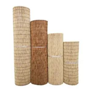 대나무발 대형 롤 미터길이 매트 미터 파티션 나무발 갈대발