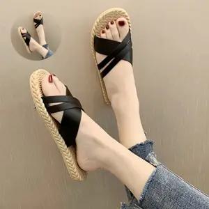 데일리 여름 바캉스 여행 유니크 슬리퍼 휴가 러블리