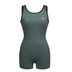 레노마수영복 HC04 폴리백+수경+수모+브라컵증정*여성심플배색U백2부반신수영복 / LS2