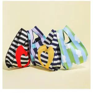 브랜드백 데일리 포인트 스트라이프 봉다리백 여성미니토트백 여자가방토트백 서류가방 여성잡화 여성가방