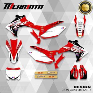 MCHMFG 그래픽 배경 데칼 스티커 키트 HONDA CRF250 2014