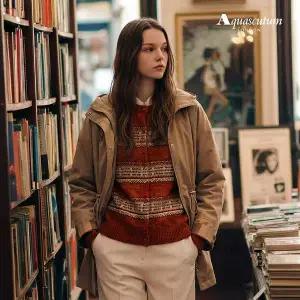 [하프클럽/아쿠아스큐텀]26SS 코티드 개버딘 후드자켓1종