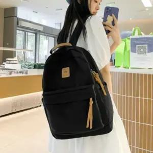 가방 기본 스타일 백팩 포인트 데일리 앞패치 남여공용 학생백팩 백팩