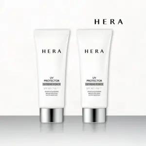 헤라 UV 프로텍터 익스트림포스 레포츠 선크림 초강력 자외선 차단제 70mL, 2개