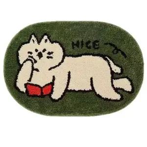 [베스트TOP100] 나이스캣 고양이 현관 화장실 매트 발매트 미끄럼방지