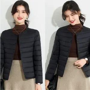 [베스트TOP100] (이거찜) 베이직 초경량 370g 이너패딩 자켓 여성 겨울 데일리 숏패딩 경량 점퍼