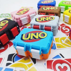 우노 카드 보관함 파티용 인 치이카와 2매 전용) 케이스 삼국지 가족의