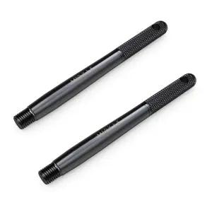 블랙 휠 행거 정렬 핀 가이드 도구 - 메트릭 12x1.5 스레드 BMW 메르세데스 폭스바겐과 호환되는 러그 볼트