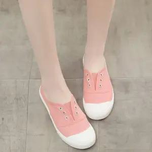 여성 끈없는 발편한 운동화 깔끔한 패션 스니커즈 hew4+9Qcu