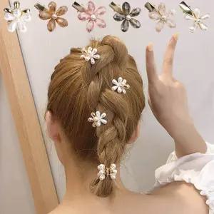 미니 헤어삔 쁘띠 진주 미니 집게삔 발레코어룩 yrJ3+3TFm