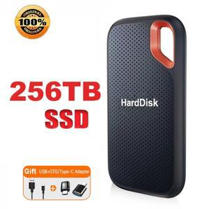 E61 휴대용 SSD 1TB 외장 하드 드라이브 2TB 고속 솔리드 스테이트 대용량 USB3.2 노트북PCMAC용