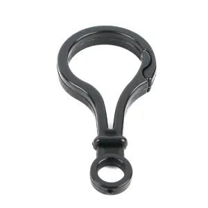 컬러 플라스틱 버클 키링걸이 가방고리 부자재 10p