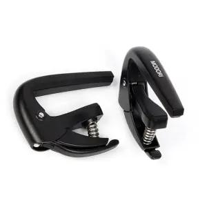 일렉카포 원터치 블랙 통기타 A6 연주용 CAPO 어쿠스틱 연습용 기타용 악세사리 집게