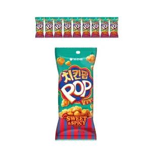 오리온 치킨팝 닭강정 65g, 10개