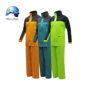 매너티우의 GI-977 국내산 안전여름용품 작업 우비 야간 캠핑 배달 레져 우비옷 코트 장마철