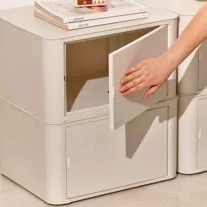 씨밀렉스 원터치 리빙박스 래폴드 수납함 펜트리 생활용품 정리함 MNA