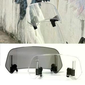 La RS 액세서리 오토바이보조스크린 투명 nt Transpa 스크린 바람막이 가능한 호환 e A 보조 롱윈드스크린 전기