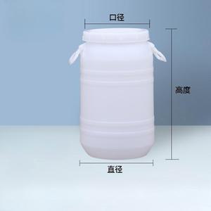 도톰함 통 50리터물통 리터물통 화이트 플라스틱 버킷 대형 물통 10L 농업용 생수통