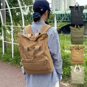 LDGBOP_M2347 사각 토트 백팩스퀘어 학교 학생 백팩 패션