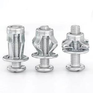 꽃잎 확장 나사 잭 너트 리벳 잠금 볼트 보드 벽 패스너 앵커 플러그 커튼 클램프