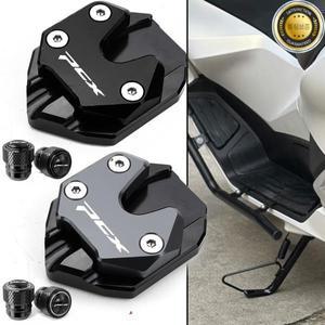 혼다 PCX 125 2012-2025 2026 알루미늄 오토바이 액세서리 사이드 스탠드 확장 패드 타이어 밸브 캡 CNC