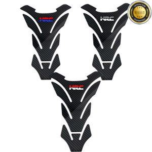 혼다 CBR1000 600RR CB750 HORNET HRC 로고 실제 탄소 섬유 탱크 패드 보호 스티커