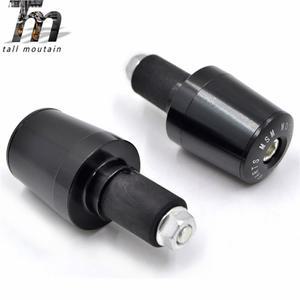 범용 오토바이 7 8인치 22mm 알루미늄 핸들바 그립 캡 커버