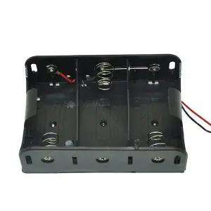 3구 홀더 케이스 건전지 D형 배터리