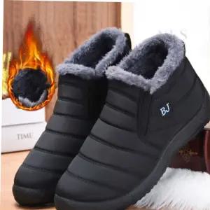 털부츠 남녀공용 안감 털 패딩부츠 패딩운동화 패딩슬립온