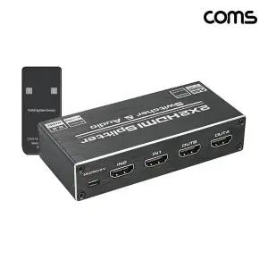 [알티피아]ToB Coms HDMI 2.0 스위치 분배기 2x2 4K 60Hz UHD SPDIF 광 다운스케일 지원