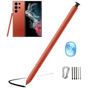 갤럭시 S22 울트라 교체품 블루투스 에어 4096 센서 VERISONS 포함 스타일러스 프리 5G 레드 컨트롤 5개 압력 터치 7MM 커맨드